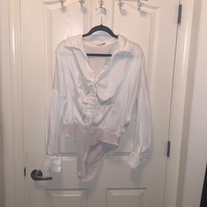 Fashion nova body suit long sleeve size L